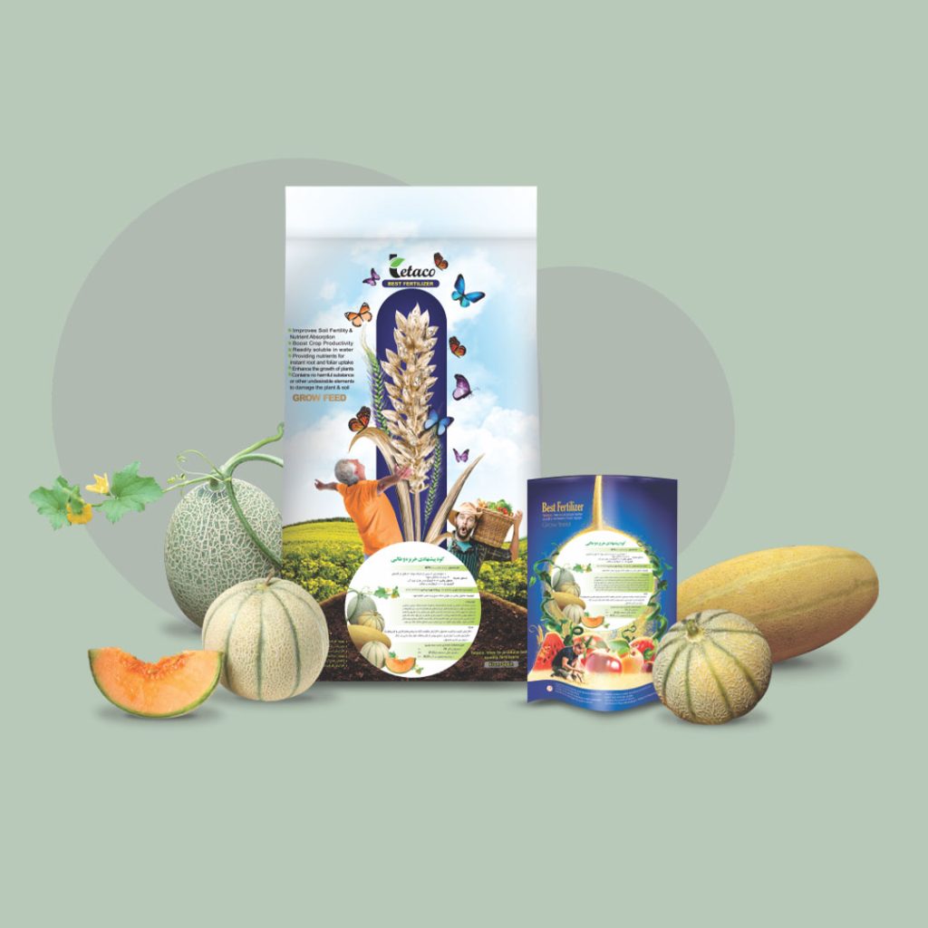 کود پیشنهادی خربزه و طالبی آباد بایر: کود کامل و تخصصی برای رشد بهتر خربزه و طالبی