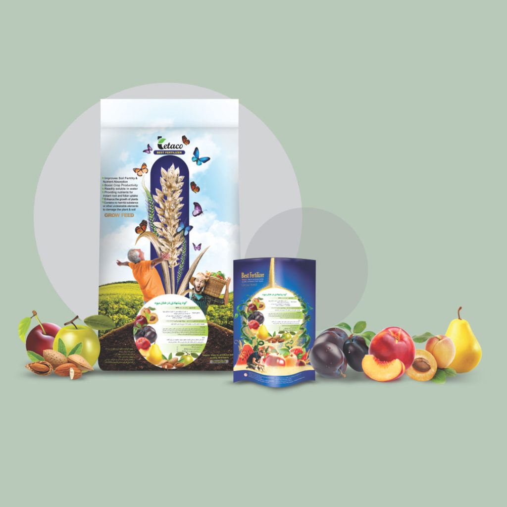 تصویر کود پیشنهادی درختان میوه محصول آباد بایر