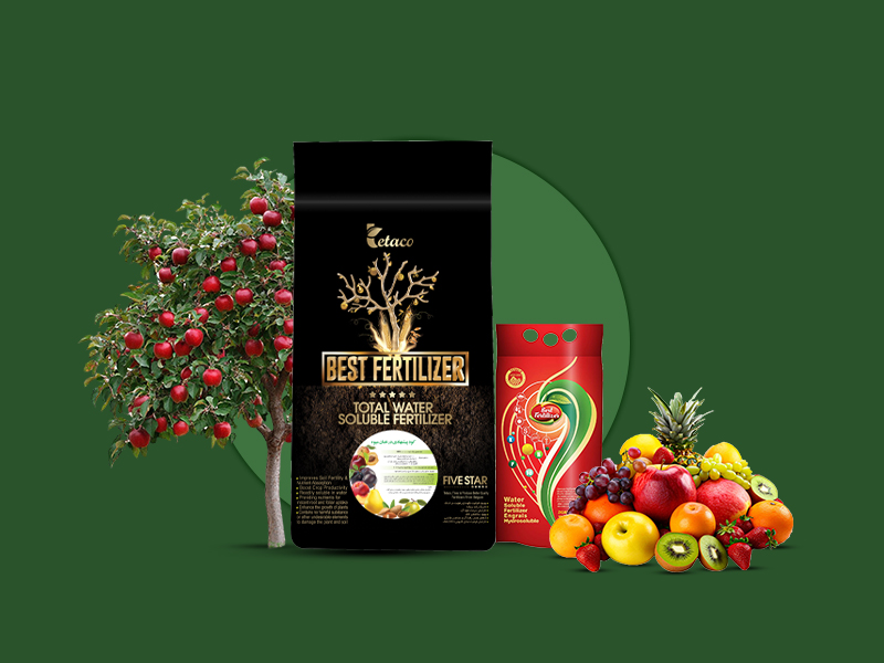 کود درختان میوه