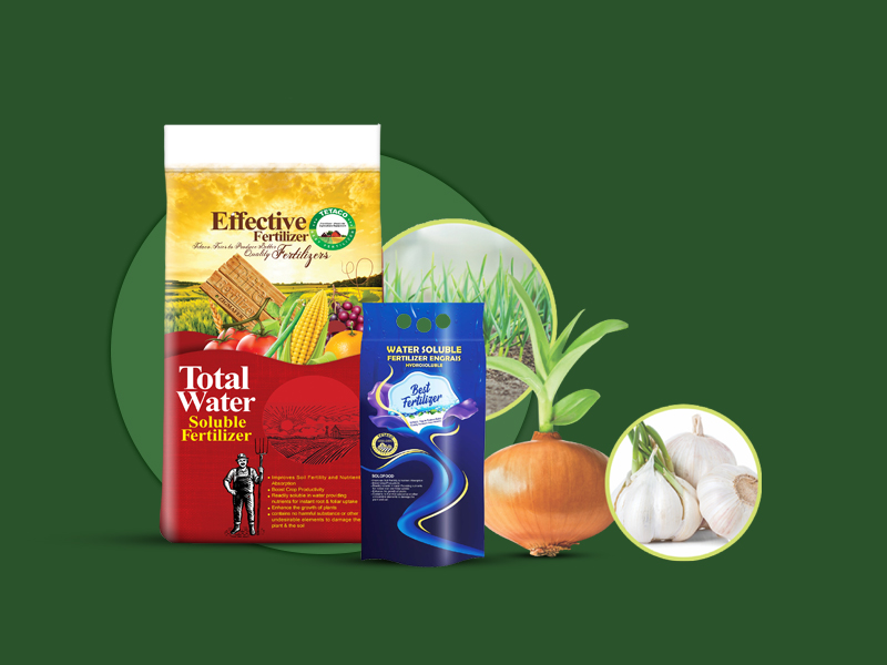 کود پیشنهادی سیر و پیاز