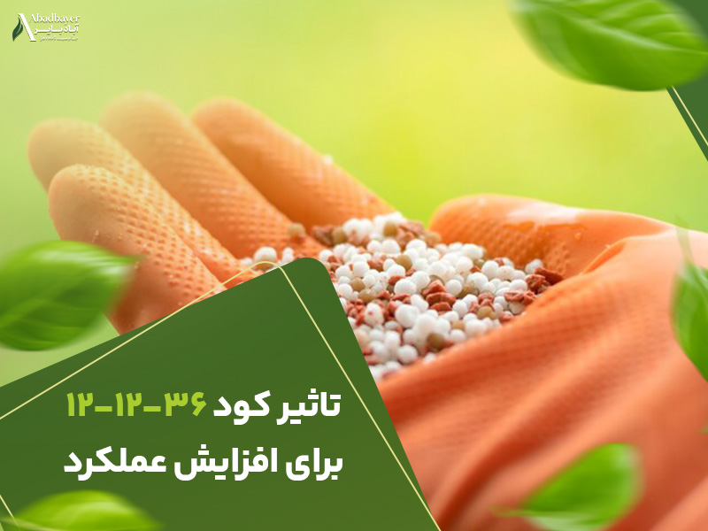 تاثیرکود121236برافزایش عملکرد