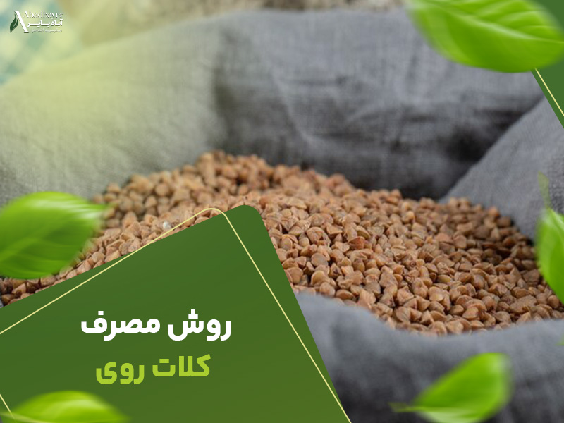 روش مصرف کلات روی