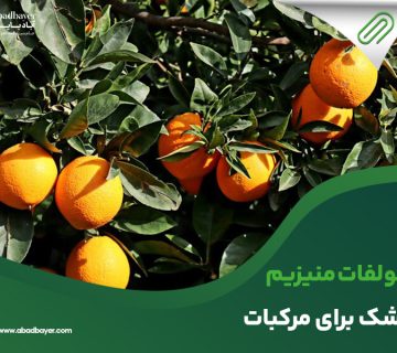 سولفات منیزیم خشک برای مرکبات