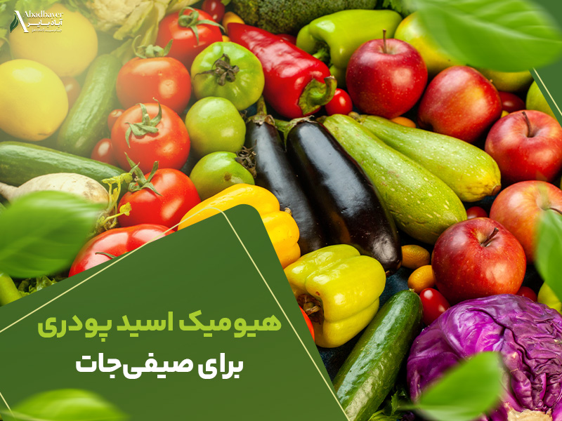 هیومیک اسید پودری برای صیفی جات