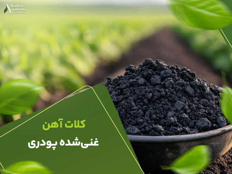 کلات اهن غنی شده پودری