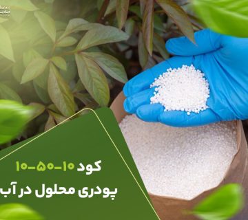 کود105010پودری محلول در اب
