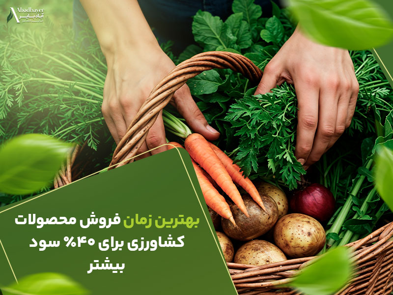 بهترین زمان فروش محصولات کشاورزی برای ۴۰٪ سود بیشتر