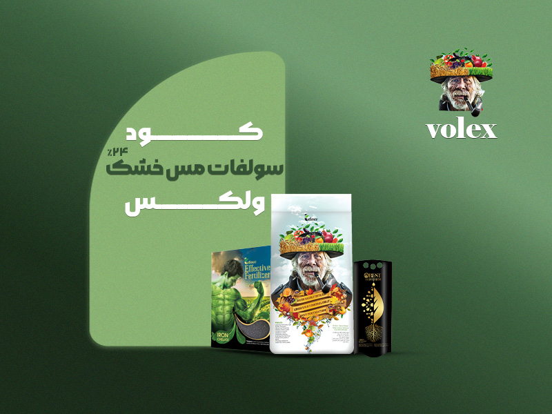 سولفات مس خشک ۲۴٪ ولکس